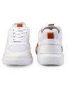 Shop Men's White Color Block Sneakers