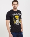 Shop Wolverine: Kanji Official Marvel Cotton Half Sleeves T-Shirt-Design