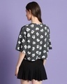 Shop Women's Grey All Over Printed Oversized Short Top-Design