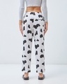 Shop Women's White & Black All Over Printed Pyjamas-Design
