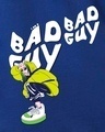 Shop Women's Blue Bad Guy Billie Graphic Printed Boyfriend T-shirt