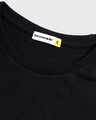 Shop Women's Black Fragile Graphic Printed Slim Fit T-shirt