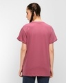 Shop Pack of 2 Women's Pink & Black Boyfriend T-shirt