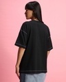 Shop Women's Black Oversized T-shirt-Design