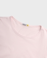 Shop Women's Pink Bonjour Paris Graphic Printed 3/4 Sleeve Slim Fit T-shirt