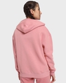 Shop Women's Pink Oversized Hoodie-Design