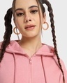 Shop Women's Pink Oversized Hoodie