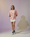 Shop Women's Pink BTS Better Together Graphic Printed Oversized T-shirt