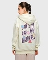 Shop Women's Gardenia BTS by Universe Graphic Printed Oversized Hoodie-Design