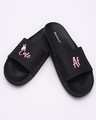 Shop Women Bunny Cute Af Sliders-Front