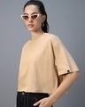 Shop Women's Brown Oversized Short Top