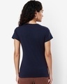 Shop Women's Blue Hakuna Silhouette Graphic Printed T-shirt-Design