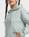 Shop Women's Harbor Gray Oversized Hoodie