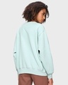 Shop Women's Harbor Grey Super Loose Sweatshirt-Design