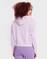 Shop Women's Lilac Crop Hoodie-Design