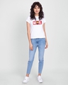 Shop Women's White Marvelous Ironman Graphic Printed T-shirt-Full