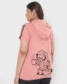 Shop Women's Pink Garfield's Morning Graphic Printed Plus Size T-shirt-Design