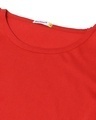 Shop Women's Red More Memories Graphic Printed Slim Fit T-shirt