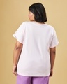 Shop Women's Pink Boyfriend Plus Size T-shirt-Design