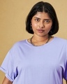 Shop Women's Baby Lavender Plus Size Boyfriend T-shirt
