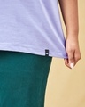 Shop Women's Baby Lavender Plus Size Boyfriend T-shirt