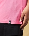 Shop Women's Pink Plus Size Boyfriend T-shirt