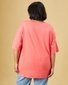 Shop Women's Deep Sea Coral Oversized Plus Size T-shirt-Design