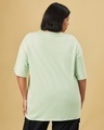Shop Women's Green Oversized Plus Size T-shirt-Design