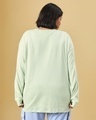 Shop Women's Green Oversized Plus Size T-shirt-Design