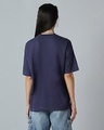 Shop Women's Skipper Blue Oversized T-shirt-Design