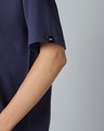 Shop Women's Skipper Blue Oversized T-shirt