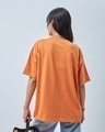 Shop Women's Orange Oversized T-shirt-Design