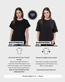 Shop Pack of 2 Women's Brown & Purple Oversized T-shirt-Full