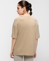 Shop Pack of 2 Women's Brown & Red Oversized T-shirt