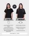 Shop Pack of 2 Women's Red & Off White Oversized T-shirt-Full