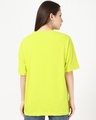 Shop Women's Acacia Yellow Music Minion Graphic Printed Oversized T-shirt-Full