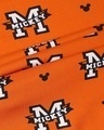 Shop Women's Orange All Over Mickey Printed Shirt