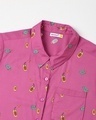 Shop Women's All Over Printed Boxy Pink  Shirt