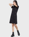 Shop Women's All Over Printed Slim Fit Dress-Full