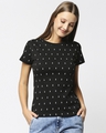 Shop Women's All Over Printed Half Sleeves T-shirt-Front