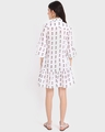 Shop Women's White All Over Printed Kurti Dress-Design