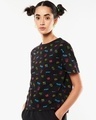 Shop Women's All Over Printed Oversized Fit T-shirt-Design