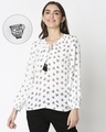 Shop Women's All Over Printed Top-Front