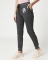 Shop Women's Grey Slim Fit Joggers-Design