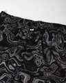 Shop Women's Black All Over Printed Boxer Shorts