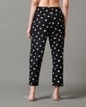 Shop Women's Black All Over Polka Printed Pyjamas-Full