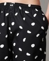 Shop Women's Black All Over Polka Printed Pyjamas