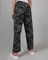 Shop Women's Black All Over Printed Pyjamas-Design