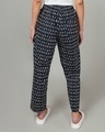 Shop Women's Blue All Over Printed Plus Size Pyjamas-Design