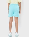 Shop Women's Aqua Sky Roll-Up Hem Shorts-Full